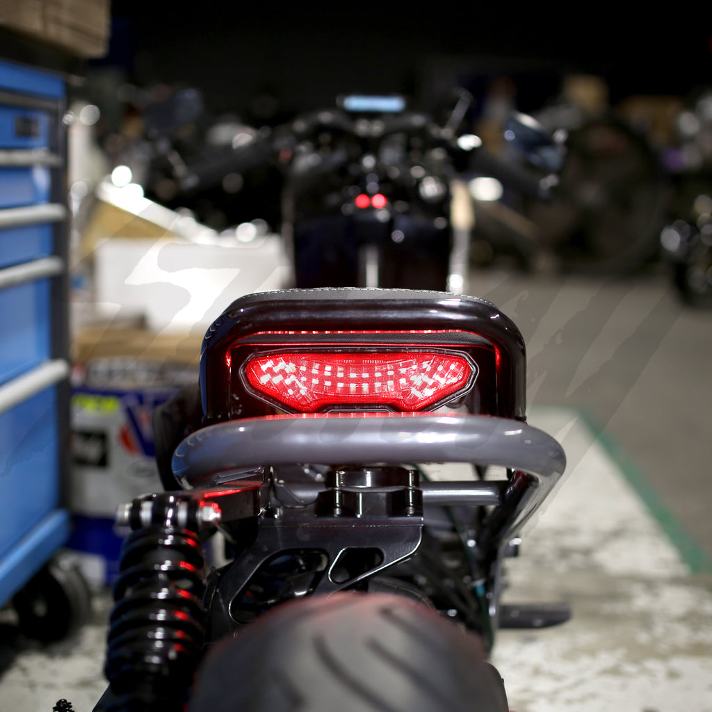 Square Ruckus Light Chimera Integrated LED Tail Light Kit Honda Ruckus – Steady Garage