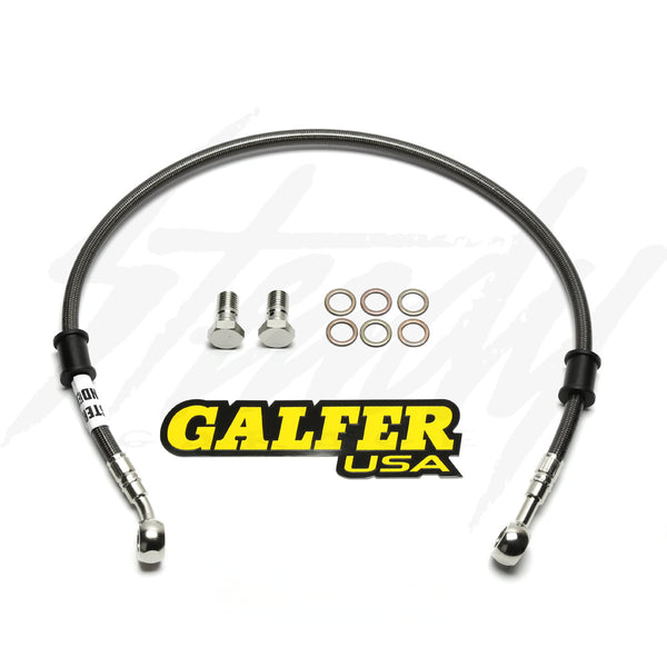 Galfer Racing SS Braided Rear Brake Line - Kawasaki Z125 Pro