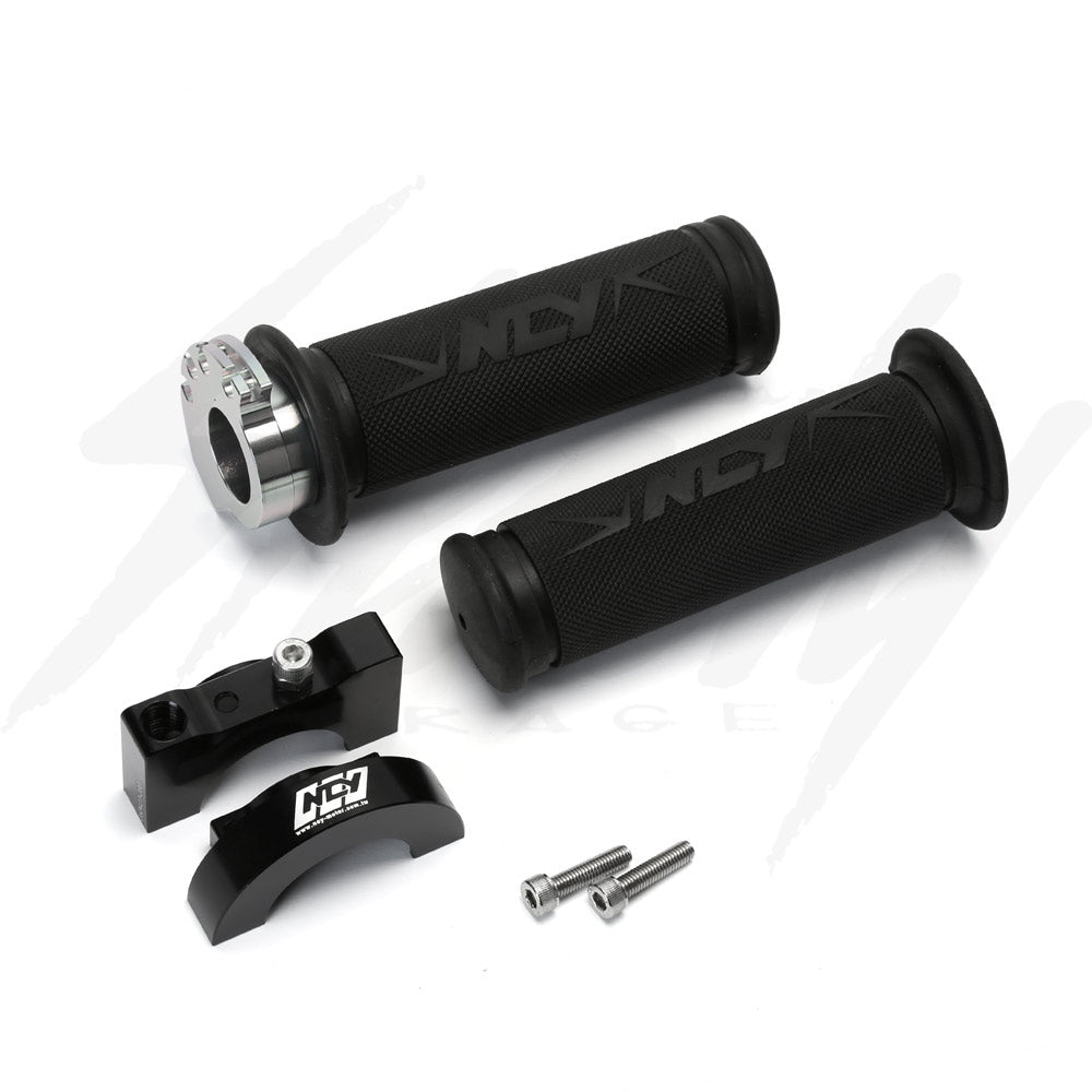 NCY Bearing Quick Throttle Tube 7/8" with Grips