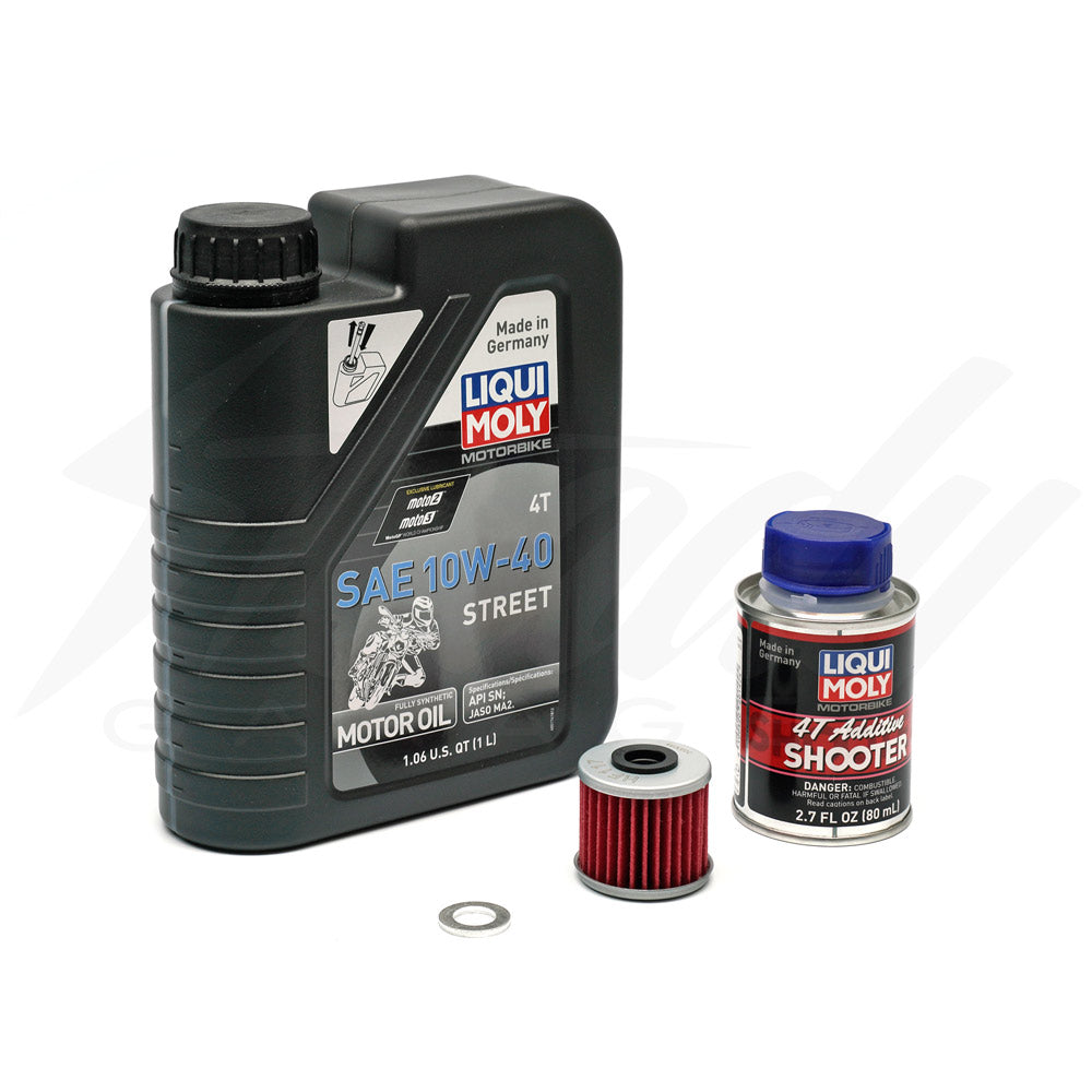 Liqui Moly HC Street Complete Oil Change 10W-40 - Honda Grom Monkey 125 (2022 - UP)