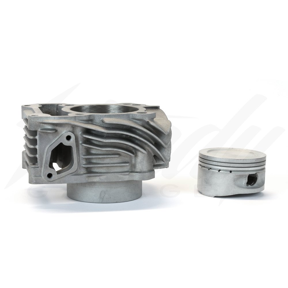 Malossi Cylinder Kit 187cc, 70mm BBK for Vespa, Aprilia, Piaggio Leade ...