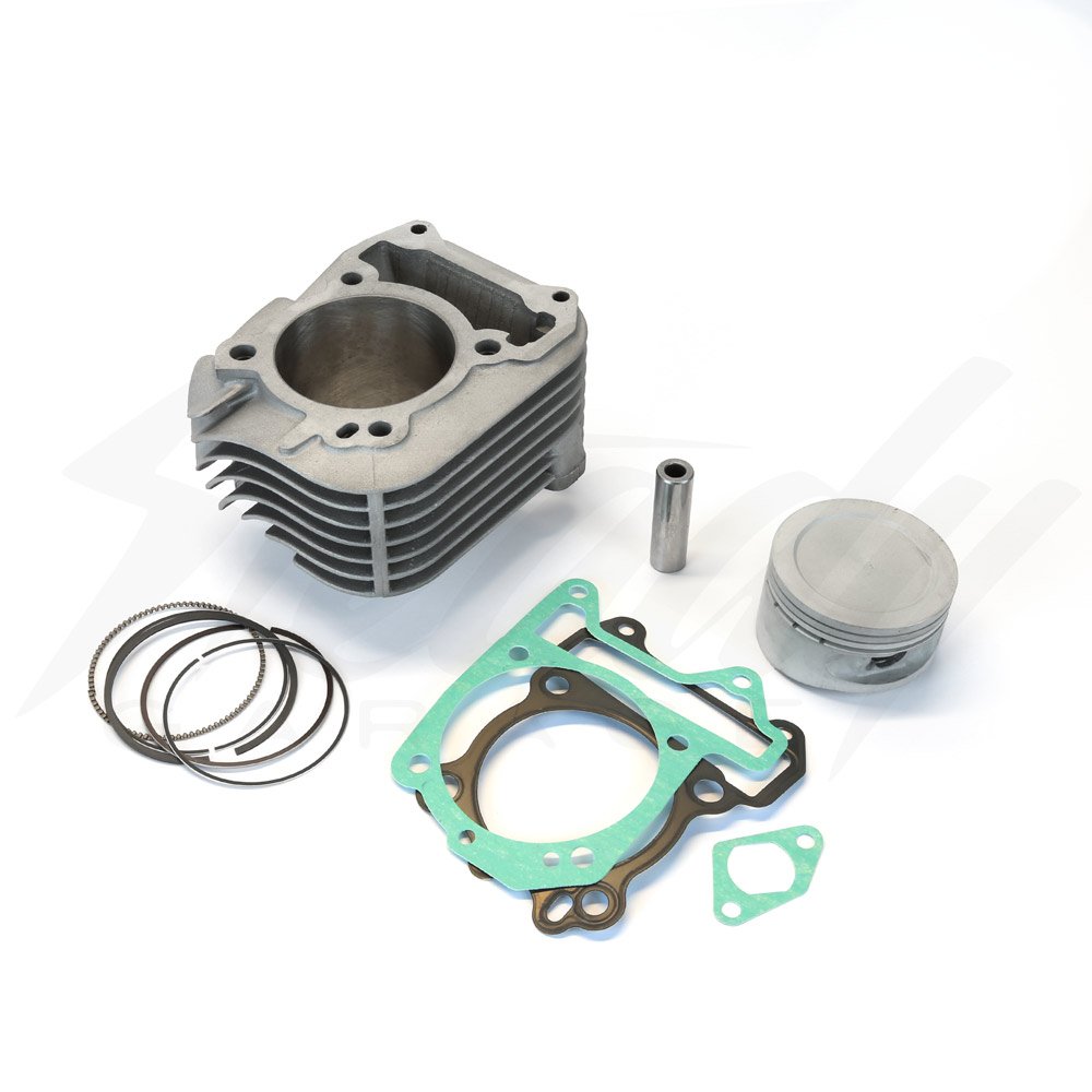 Malossi Cylinder Kit 187cc, 70mm BBK for Vespa, Aprilia, Piaggio Leade ...