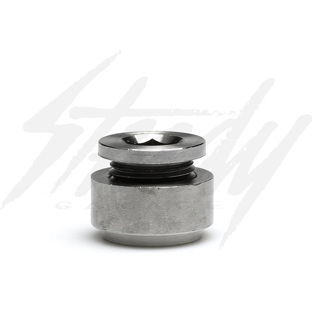 O2 Bung Plug Stainless Steel 18mm O2 Plug and Weld Bung – Steady Garage