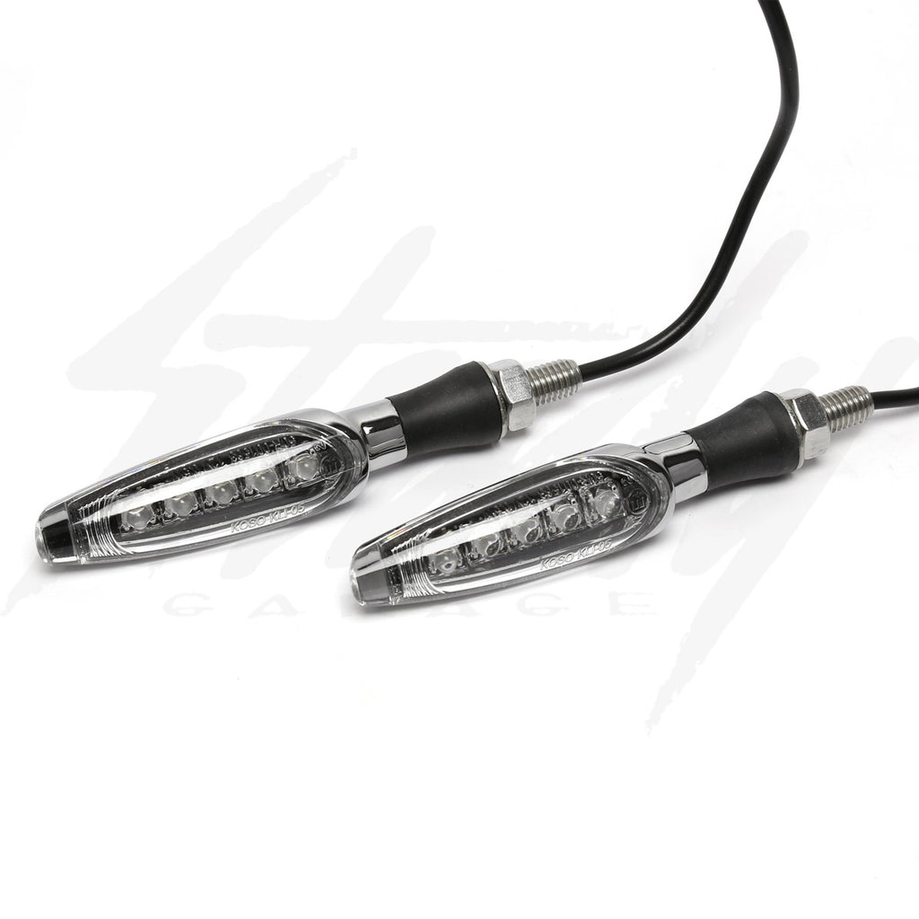 Koso Unlimited LED Turn Signal Lights Universal Amber