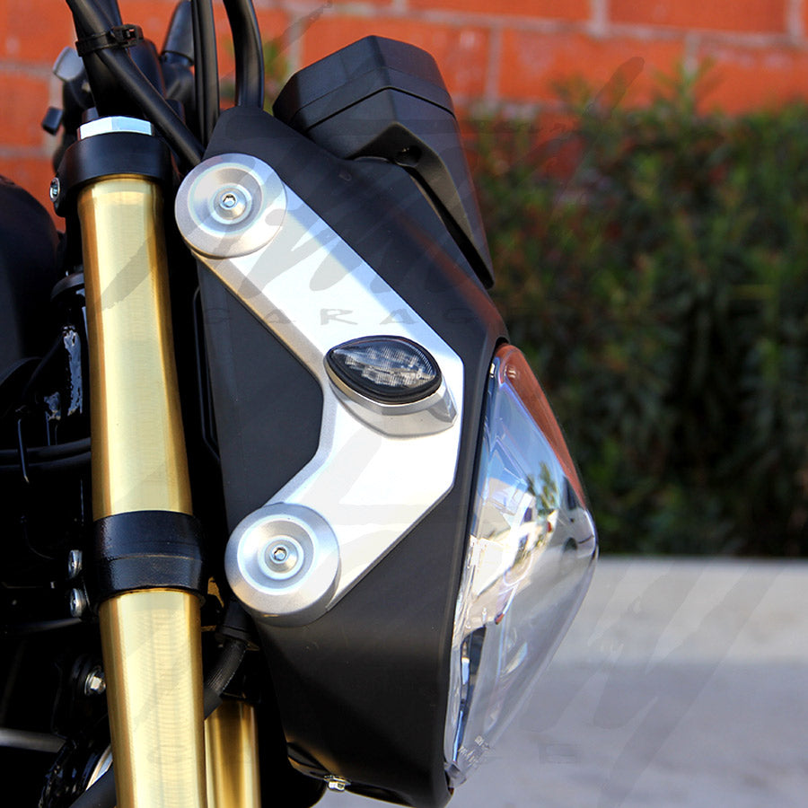 1 Pair Motorcycle Flush LED Turn Signals Light Amber For Honda Grom 2014 2016 1 Pair Motorcycle Flush LED Turn Signals Light Amber For Honda Grom 2014 2016