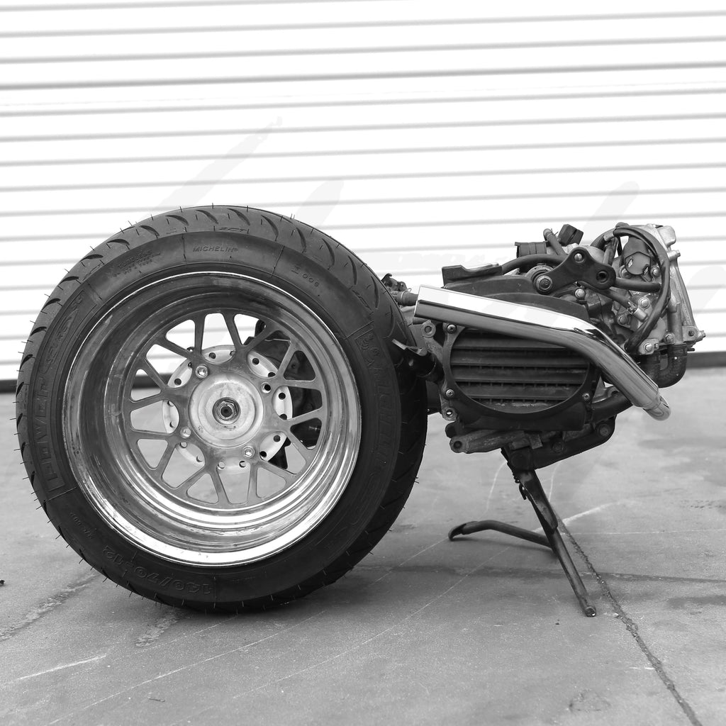 High Rise Headerd Chimera GET Engine High Rise Stainless Steel Header – Steady Garage