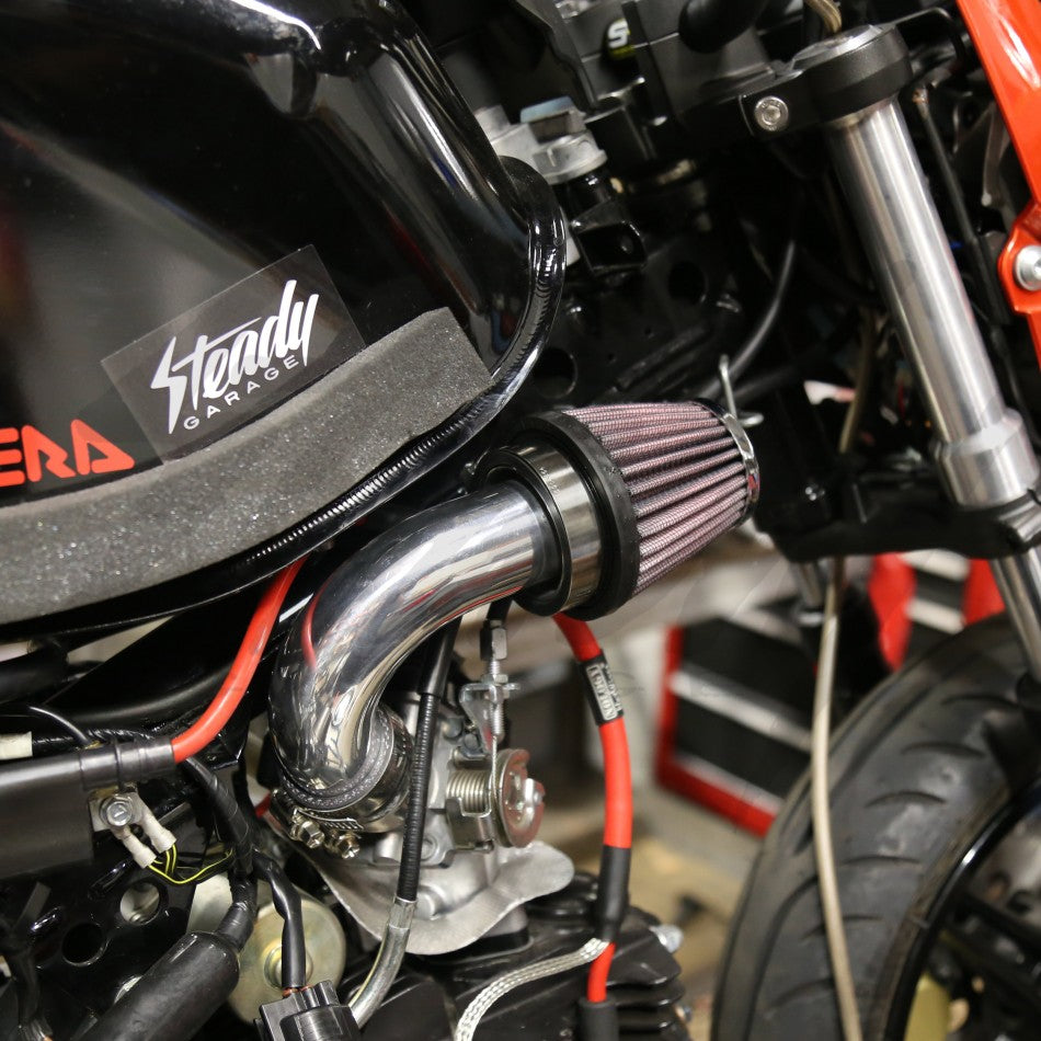 CHIMERA SHORT RAM AIR INTAKE SYSTEM KAWASAKI Z125 PRO Steady Garage
