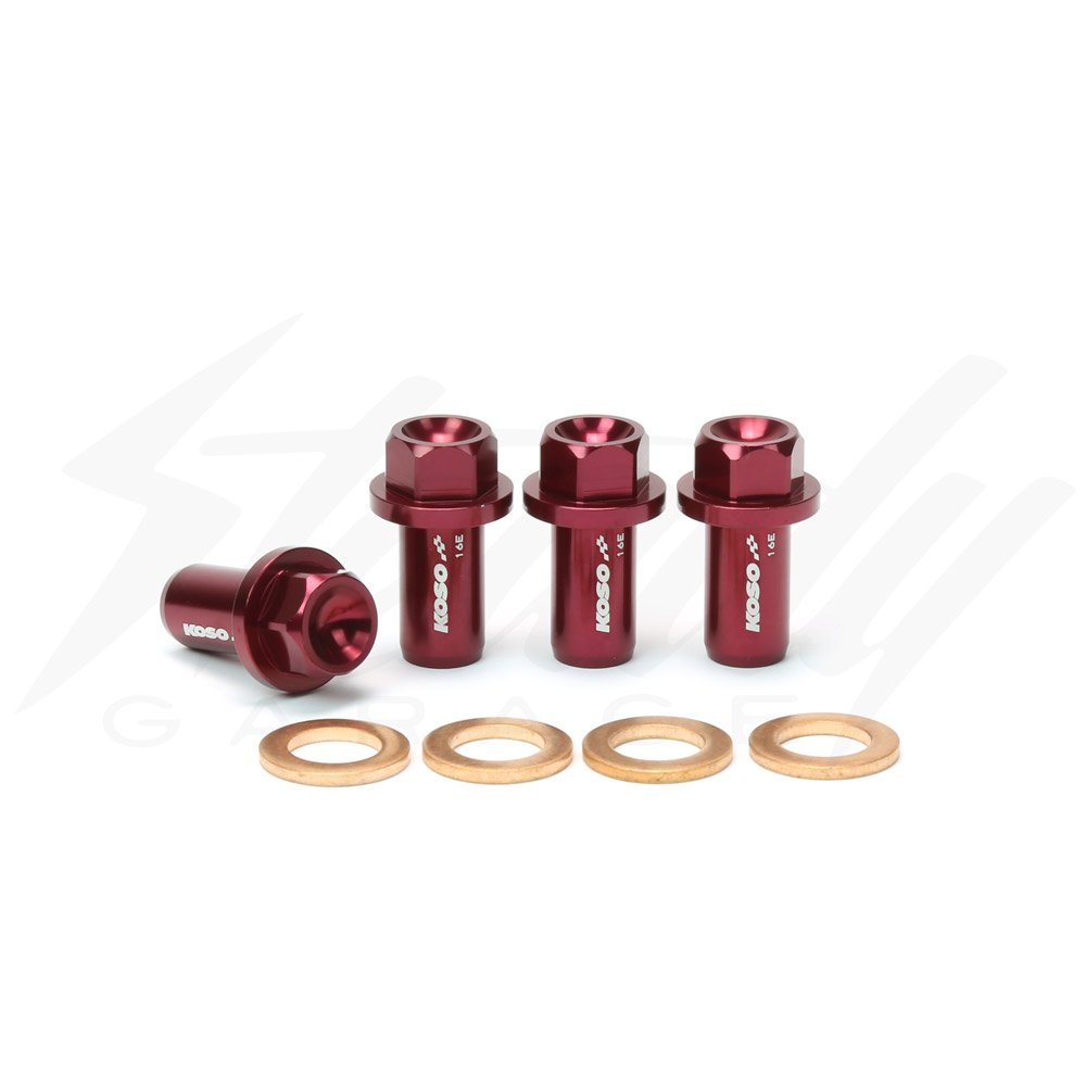 KOSO 4 Valve Head Nuts Honda Grom 125 - 170cc