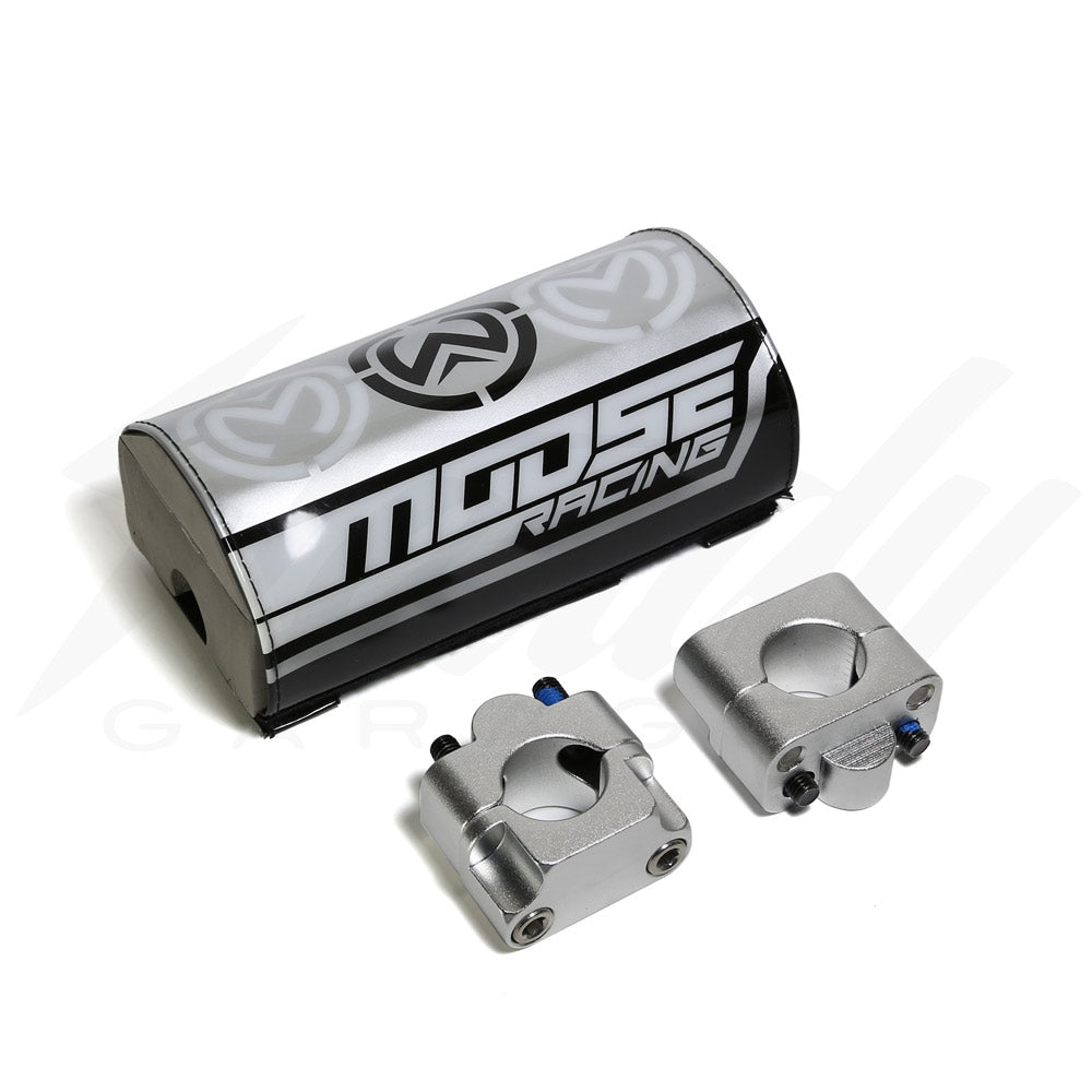 Moose Racing 1 1/8" Oversize Handlebar Rise Clamp Kit Steady Garage