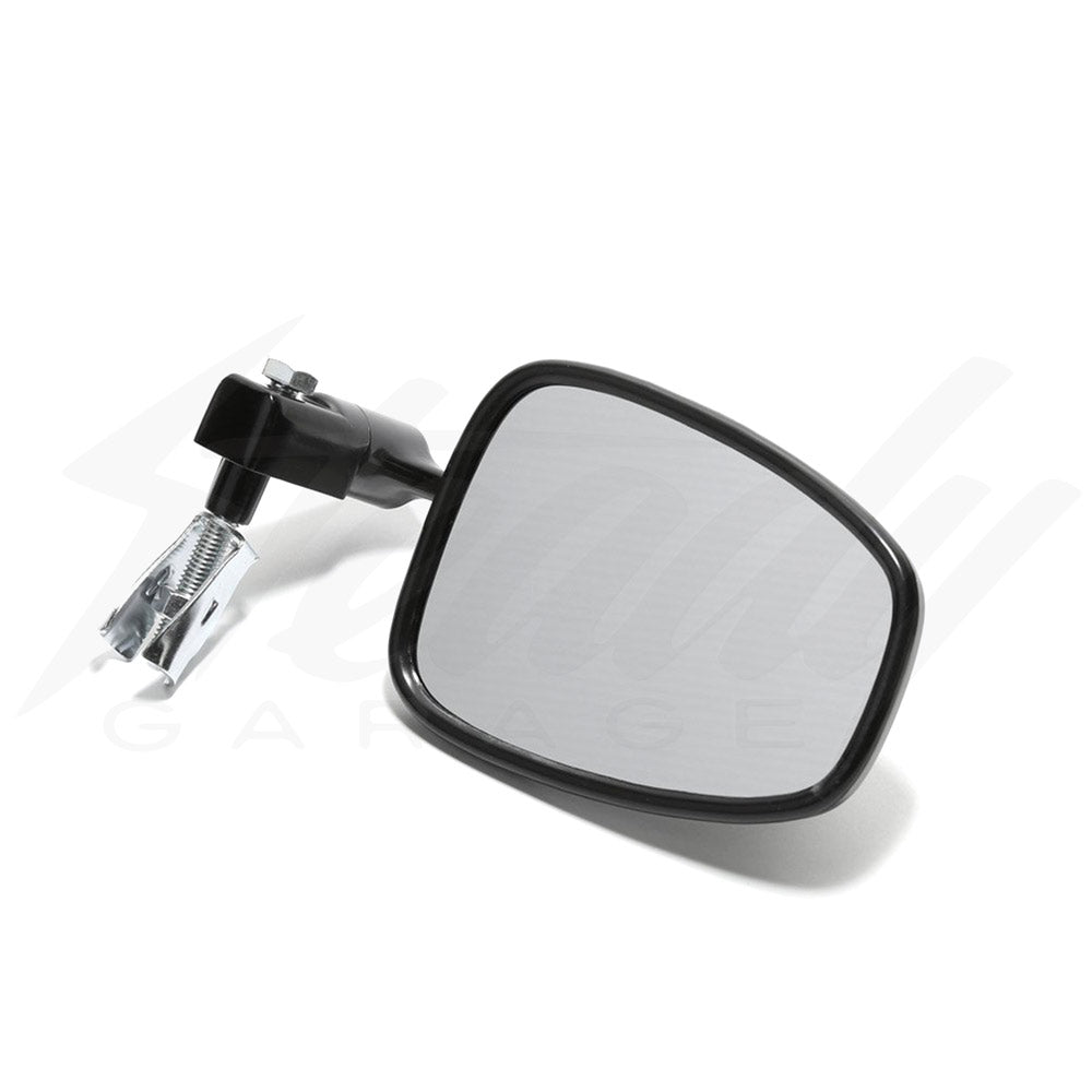 EMGO Bar End Straight Mirror - Black 7/8"