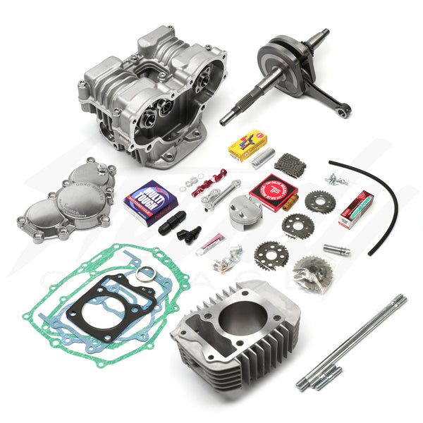 Kitaco Twin Cam DOHC 181cc Big Bore Performance Kit - Honda Grom (2014-2020), Monkey 125 (2018-2021)