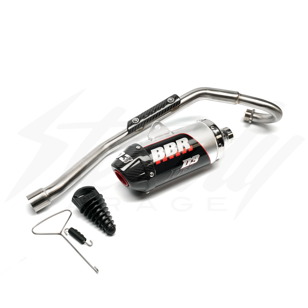 BBR D3 EXHAUST SYSTEM - HONDA CRF110 2019+