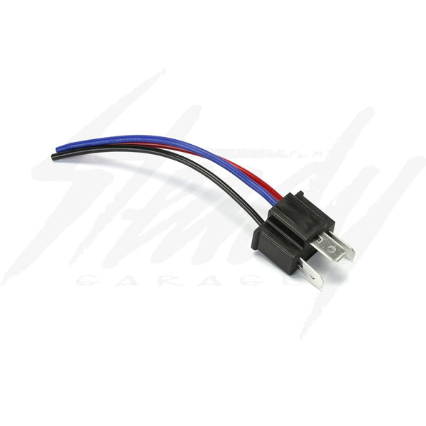H4 Headlight Connector Male Coupler Connector with Wire Lead