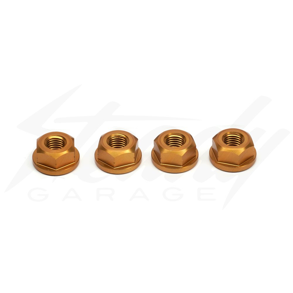 Chimera Engineering Sprocket Nuts 4 Pack M10x1.25 Kawasaki Z125