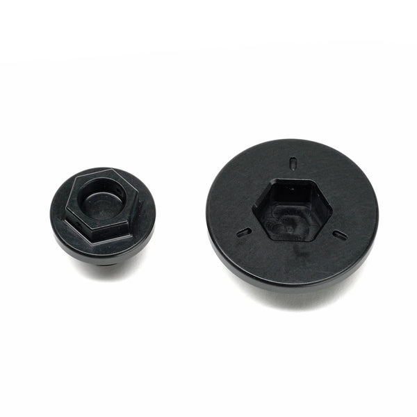 JH Racing Safety Wire Ready Inspection Plugs Set for Stator Cover - Kawasaki Z125 Pro KLX110