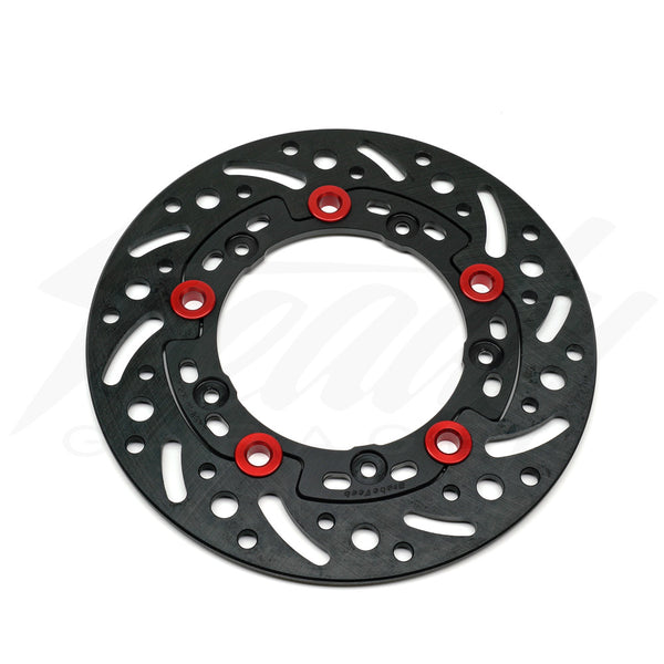 BrakeTech Axis/Iron 220mm Floating Front Rotor 2019+ Honda Grom Monkey Super Cub 125 W/ABS