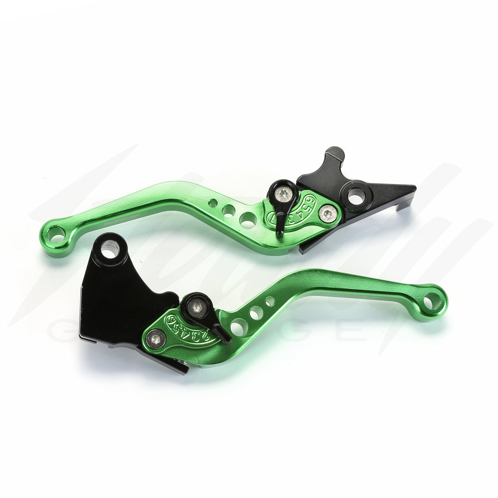 Kuni Adjustable CNC Clutch & Brake Lever Sets Kawasaki Z125 Pro