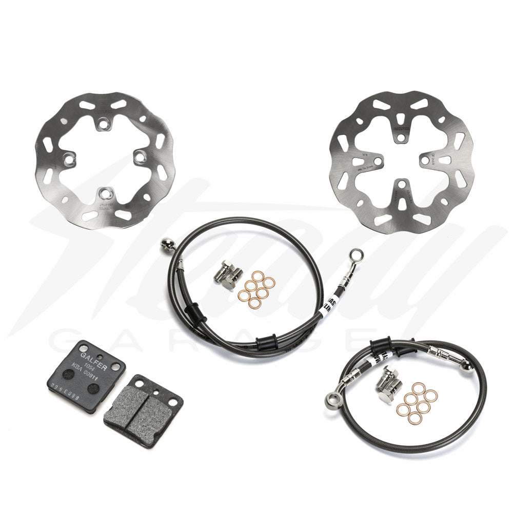 Galfer Racing Kawasaki Z125 Pro Brake Upgrade Package