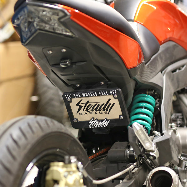 Motodynamic Fender Eliminator Kit with Stretch Kit - Kawasaki Z125 Pro