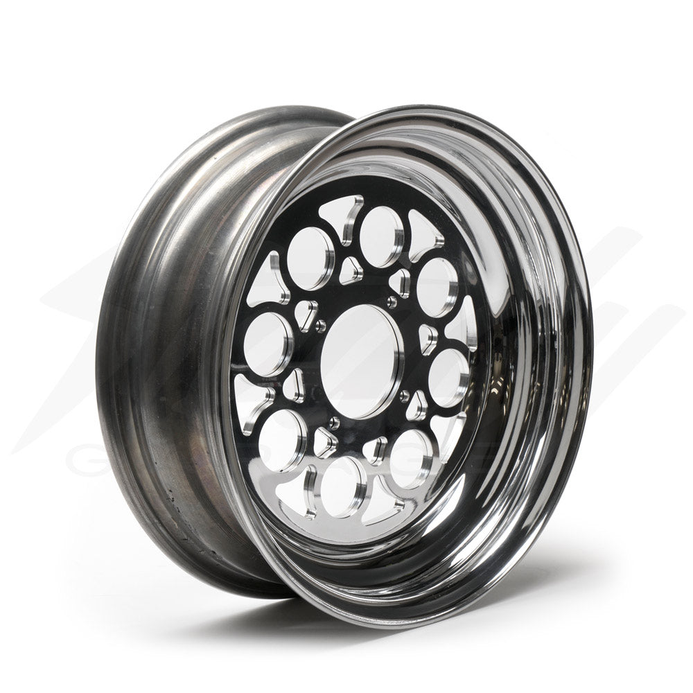 JHR Dragger 1pc 12x4 Front Rim 2+2, 4x90mm – Steady Garage