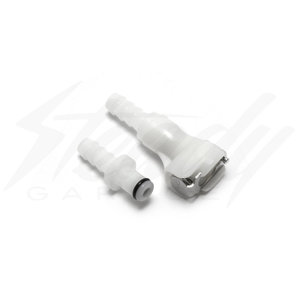 MOTION PRO QUICK RELEASE FUEL LINE FITTING - DUAL SHUT OFF - 1/4 ...