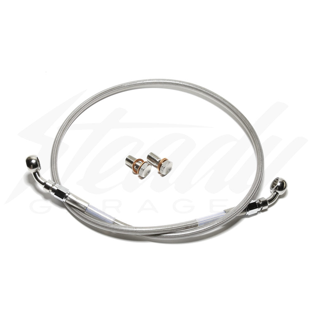 Russell Stainless Steel Braided Front Brake Line - Kymco Spade 150cc