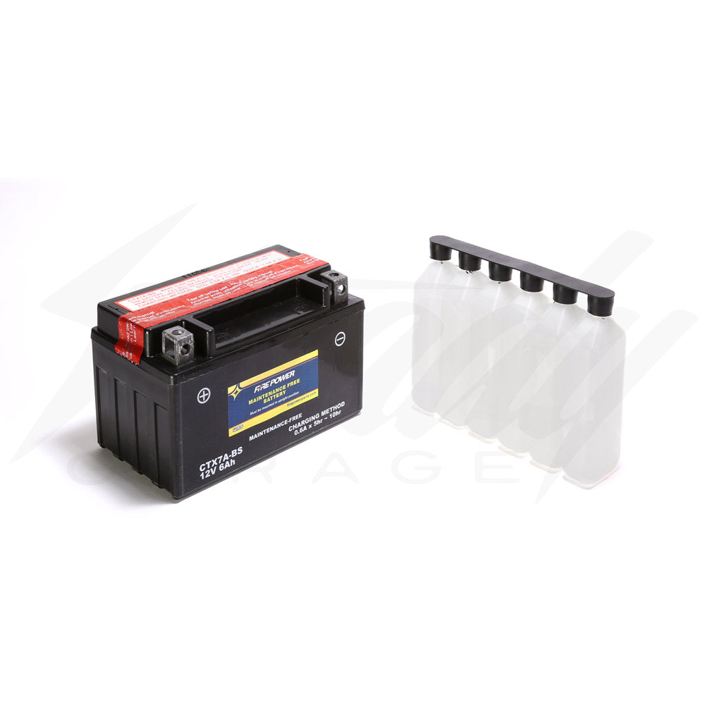 WPS Fire Power Maintenance Free Battery CTX7A-BS