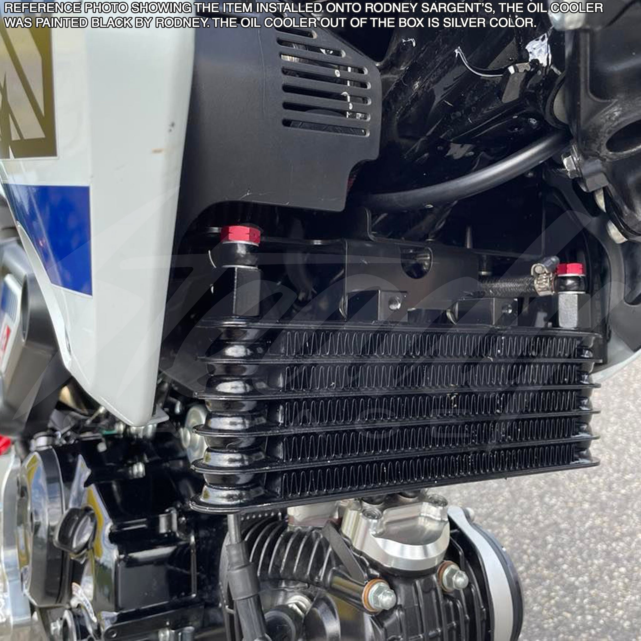 Kitaco 5 Row Oil Cooler Kit Honda Grom RR 125 (2022+) Steady Garage