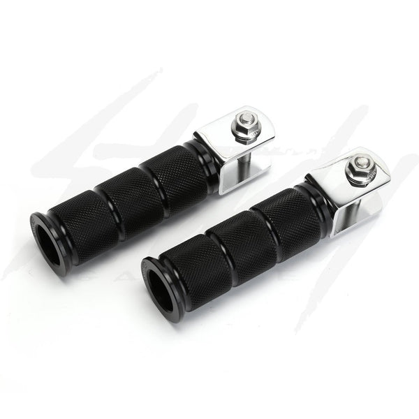 NCY Foot Pegs and Brackets - Black