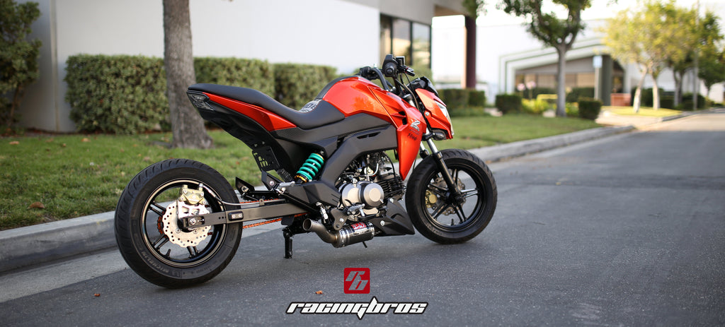 RacingBros Mono R Kawasaki Z125 Pro Shock – Steady Garage