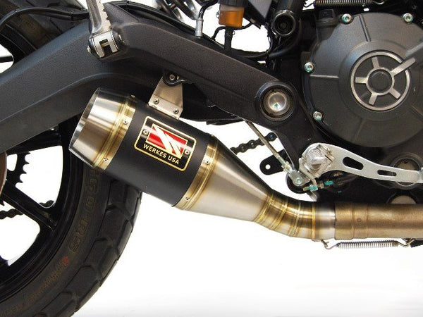 Competition Werkes Slip On Exhaust Ducati Scrambler