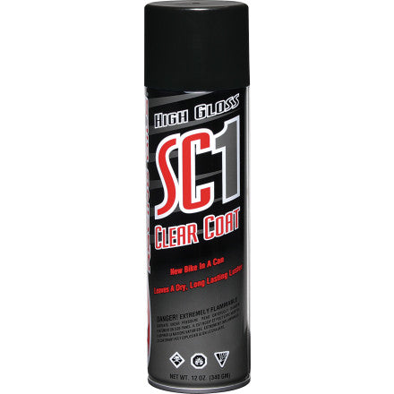 Maxima Racing SC1 High Gloss Clear Coat Silicone Spray 12oz