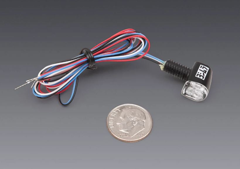 その他 Trijioon Adjustable LED RMRPE11:9 Yoshimura Micro 4-Wire LED Turn Signal Kit – Steady Garage